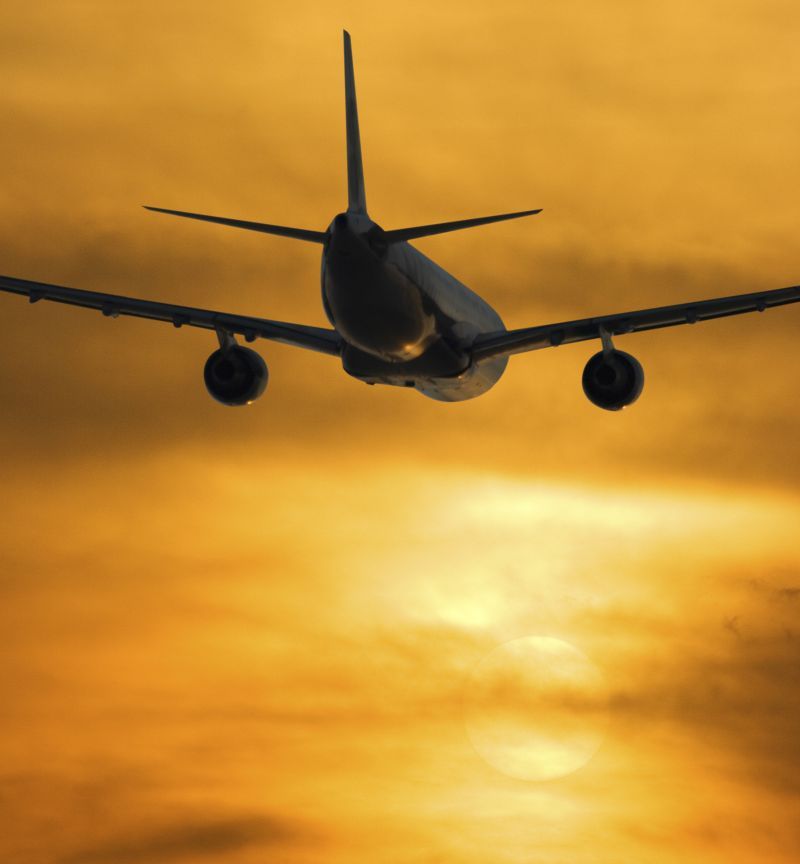 Warst du schon in einem Flugzeug?